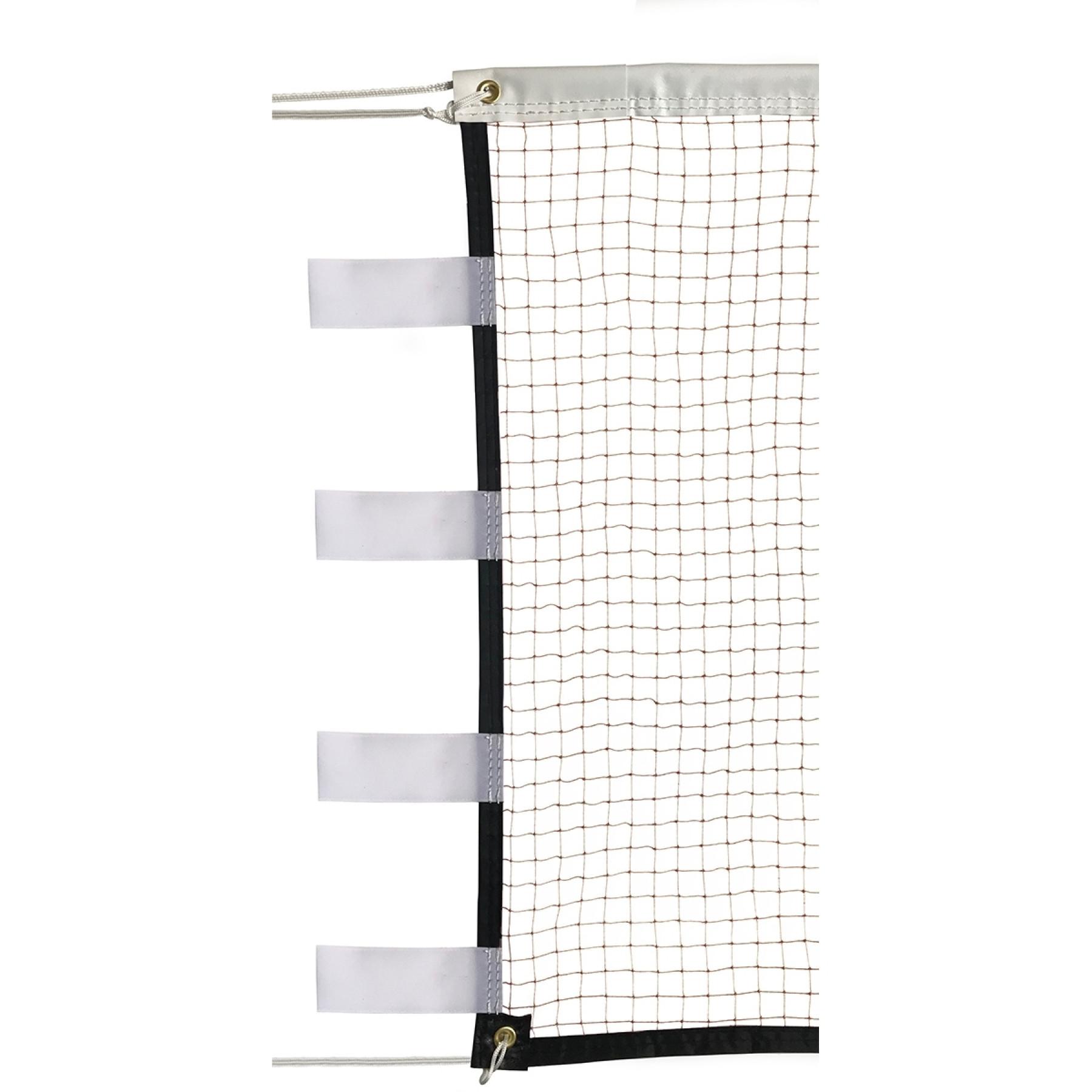 Badminton competition net with velcro fastener 19mm, 1.6mm Sporti France