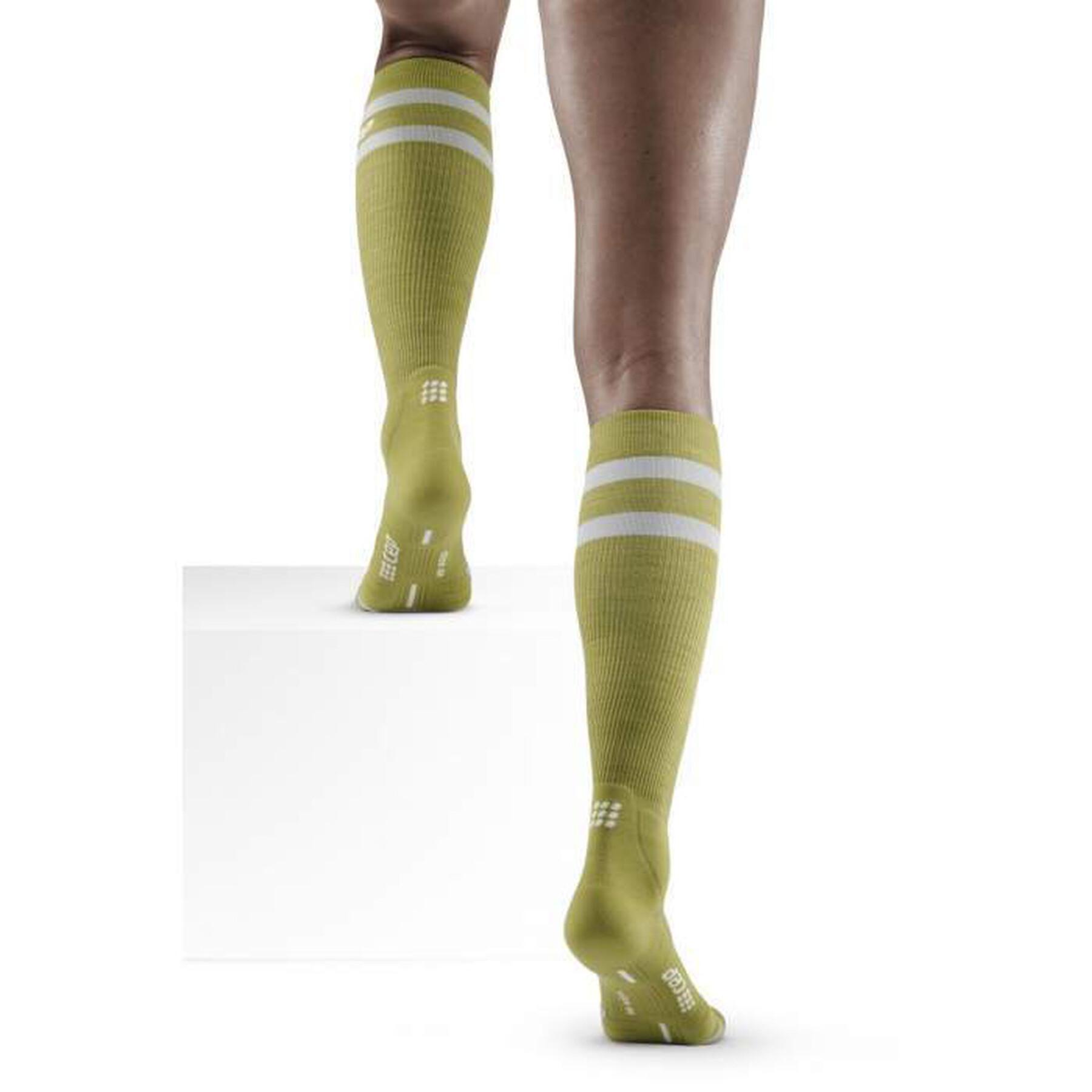 Women's high compression hiking socks CEP Compression 80's