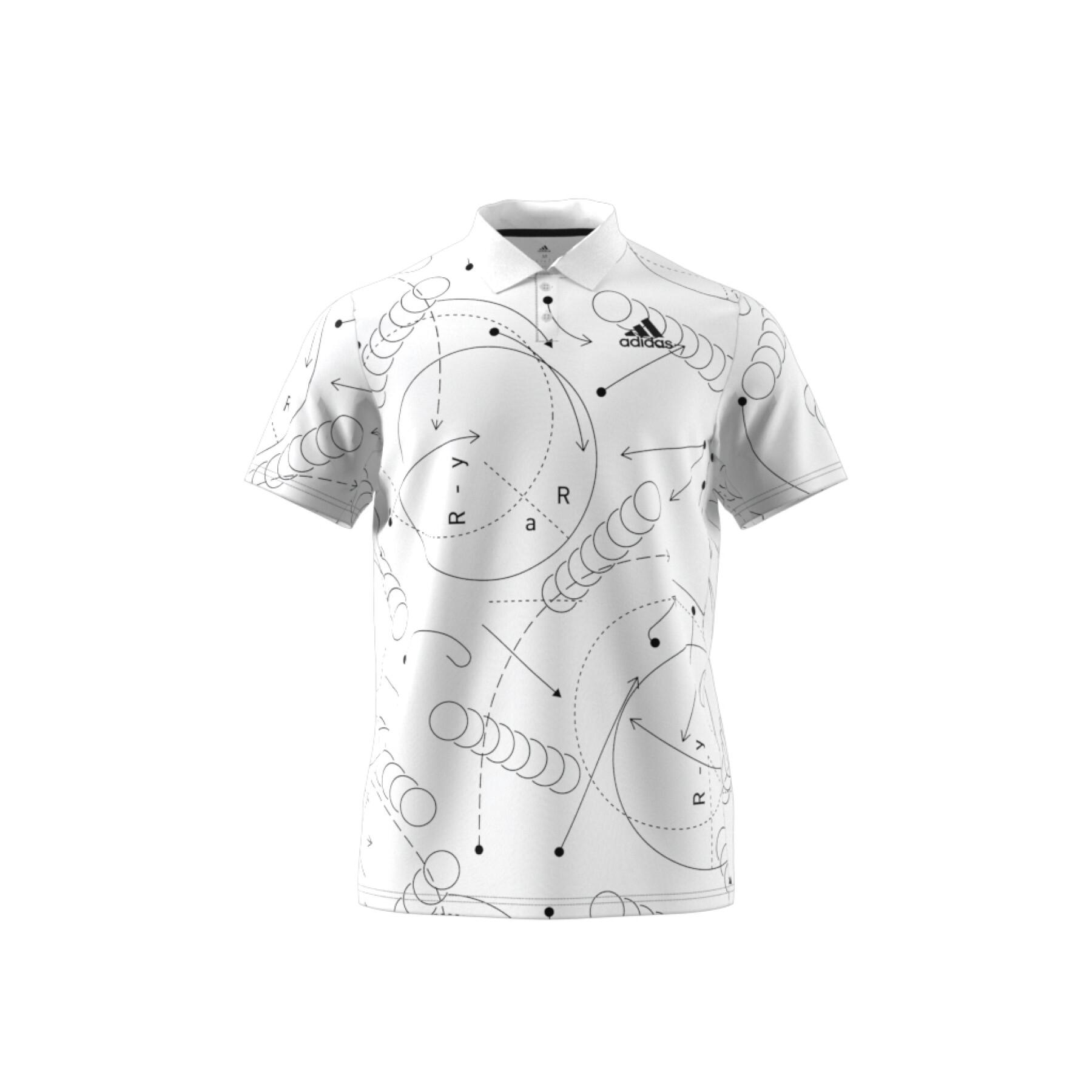 Tennis club polo with print adidas