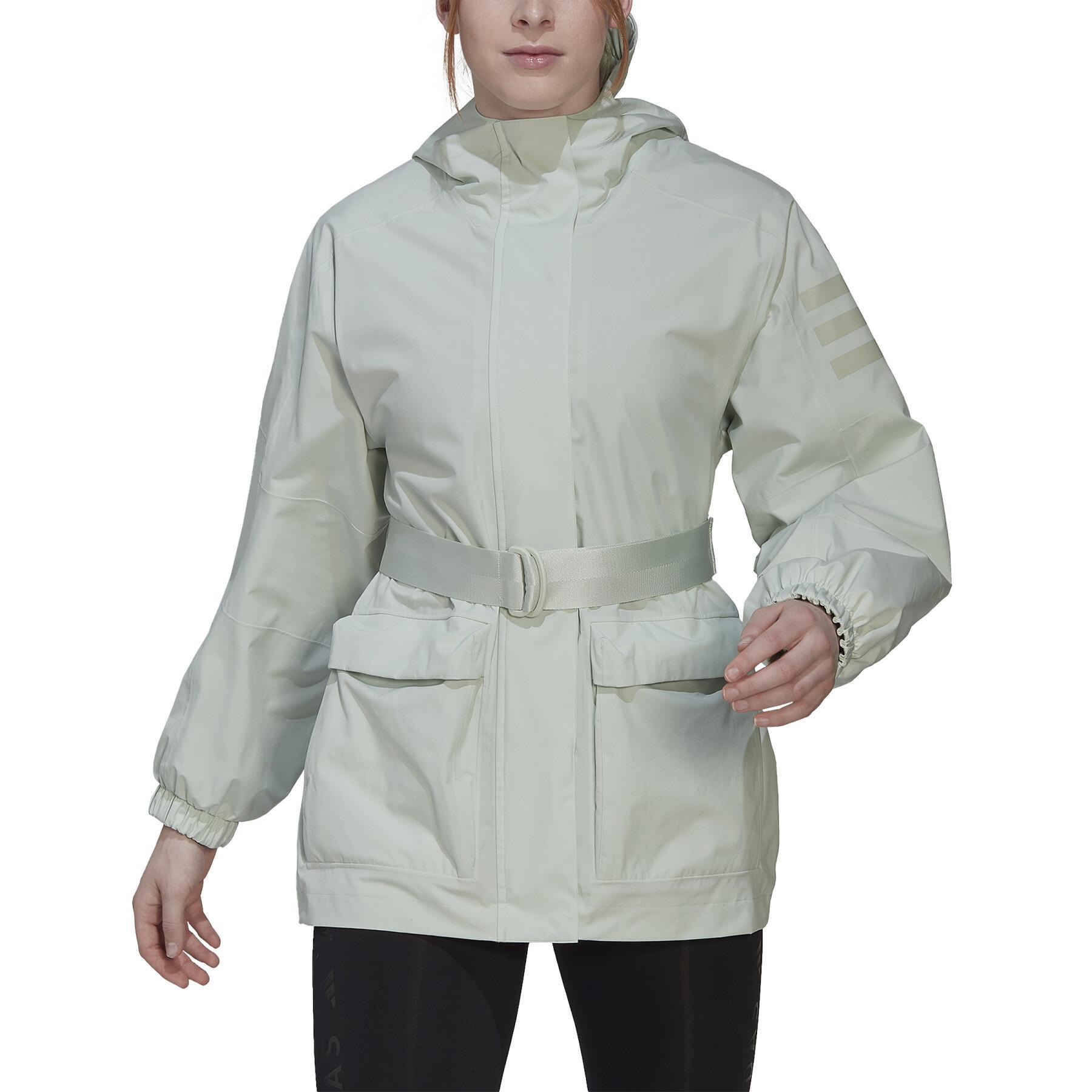 Women's waterproof jacket adidas Utilitas