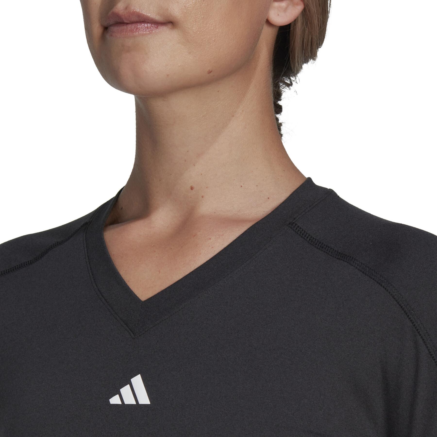 Women's minimal logo jersey adidas Aeroready Essentials