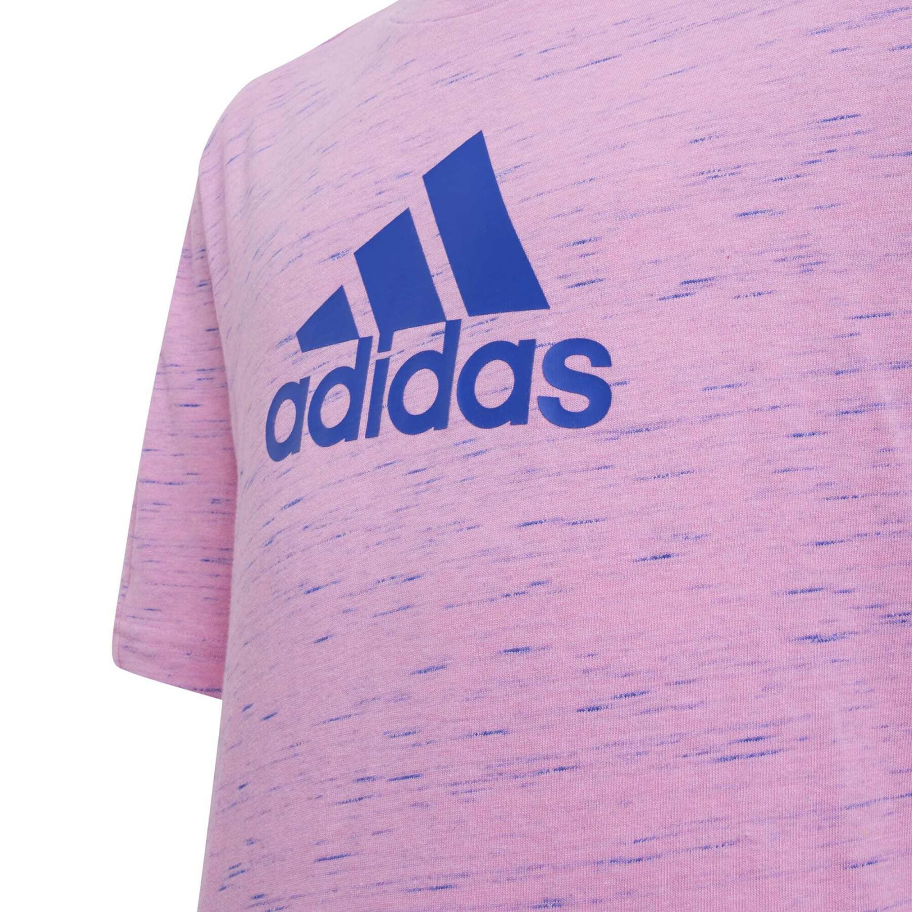 T-shirt with children's sports logo badge adidas Future Icons
