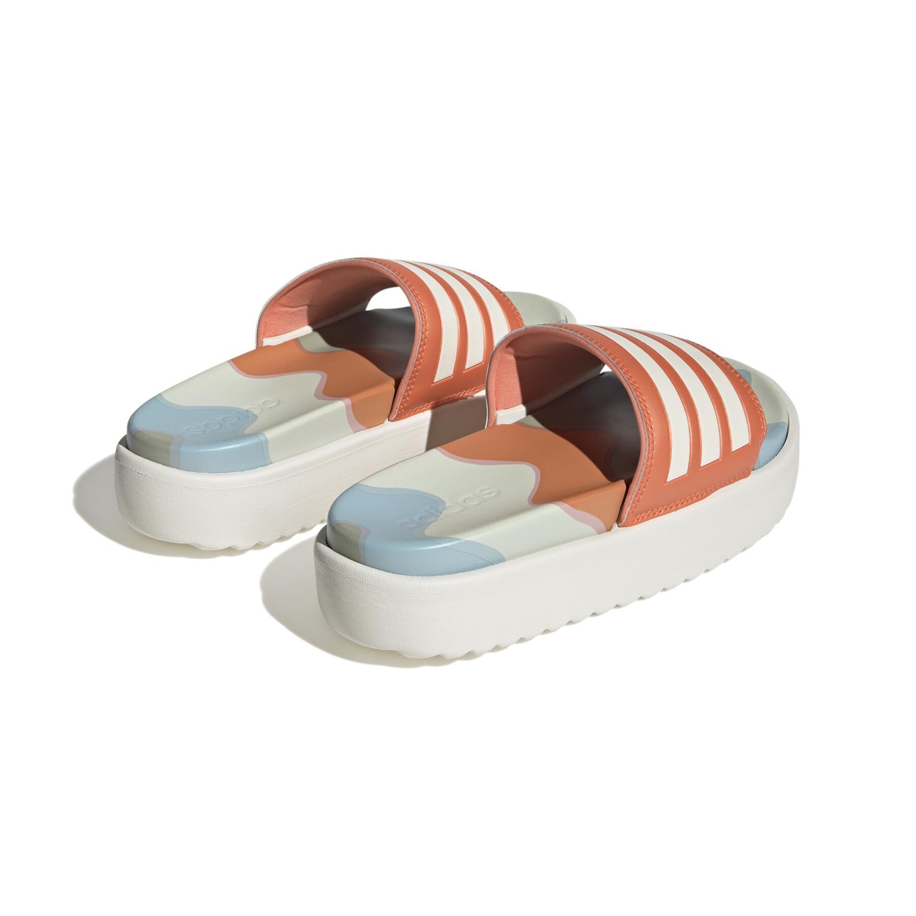 Women's flip-flops adidas X Marimekko Aqualette Ocean