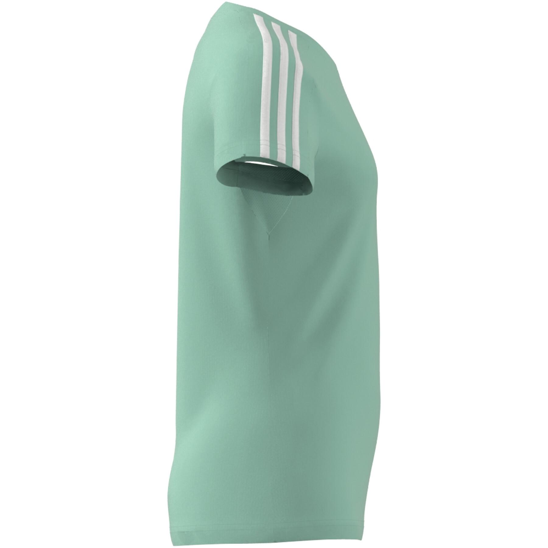 Girl's fitted swimsuit adidas 3-Stripes Essentials Aeroready