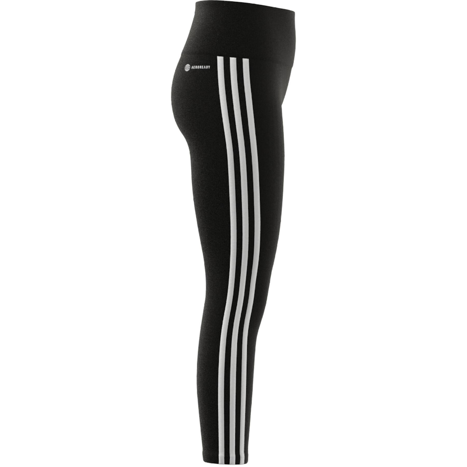 Legging high girl adidas 3-Stripes Essentials Aeroready