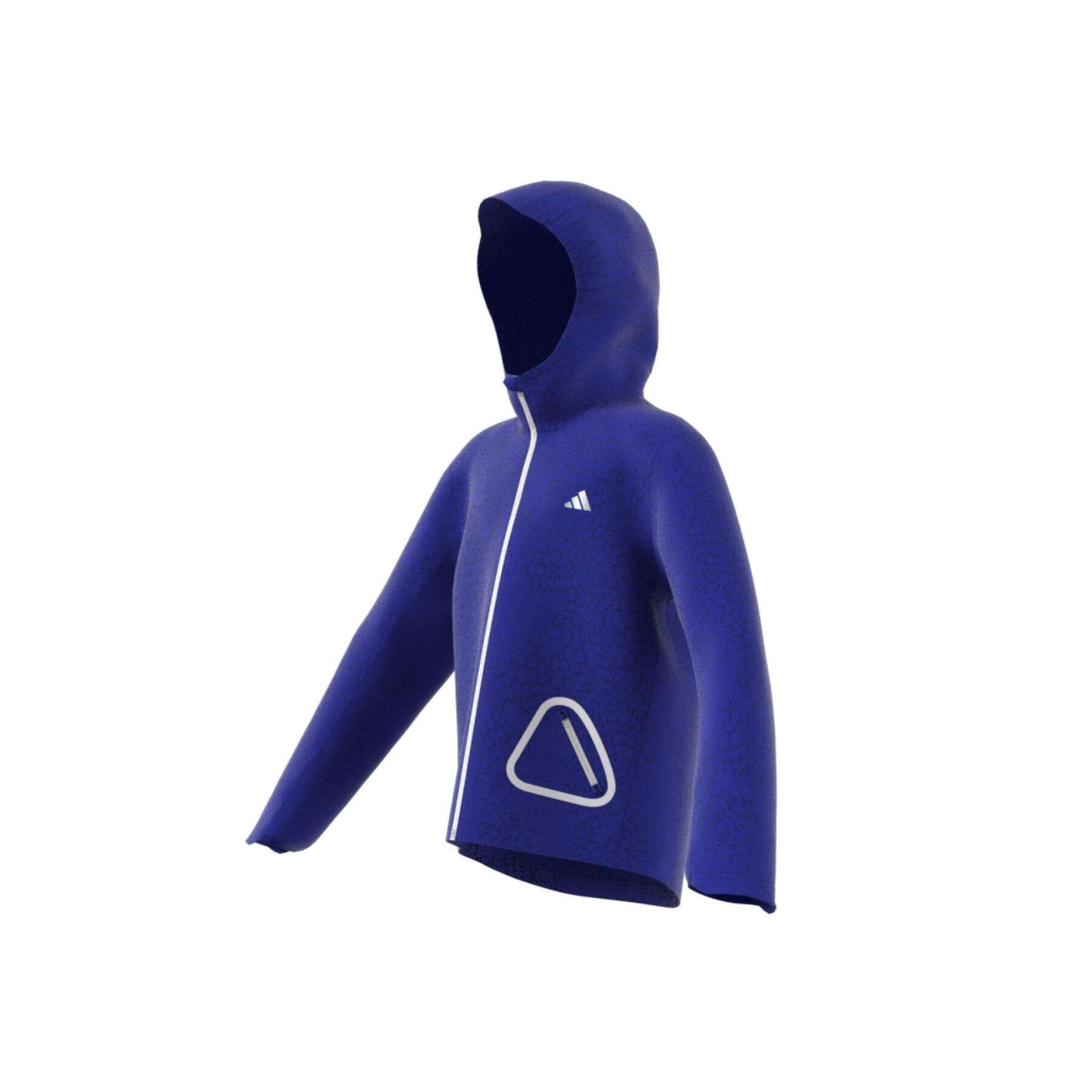 Waterproof jacket for children adidas Wind.RDY