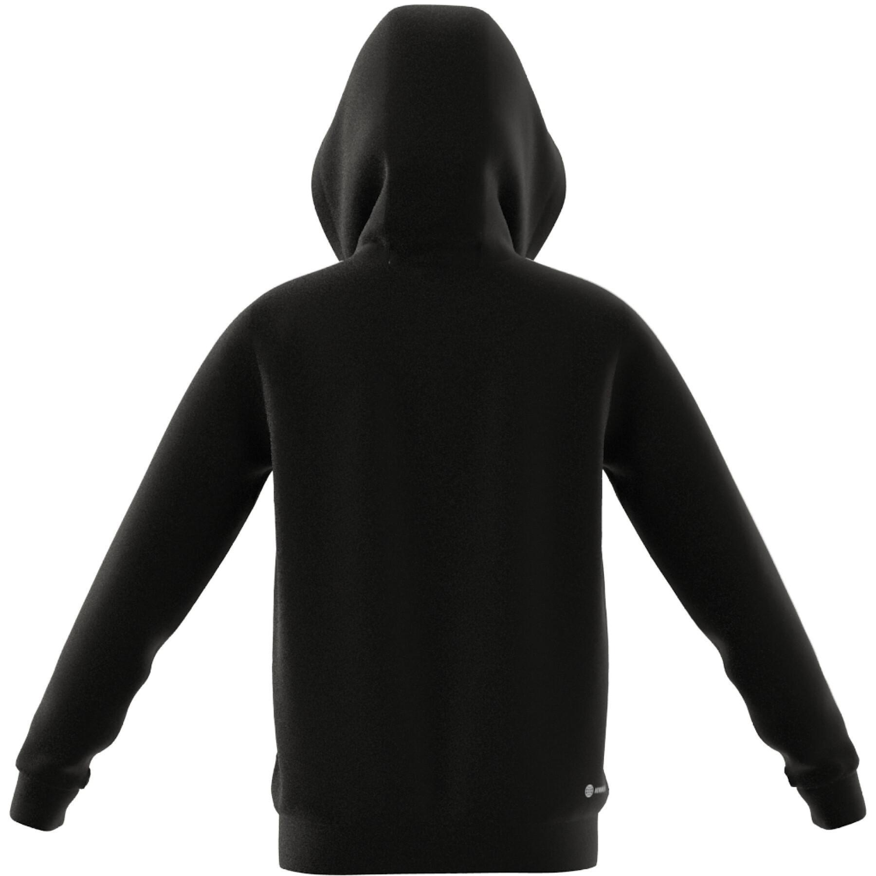 Children's zip-up hoodie adidas Essentials Aeroready