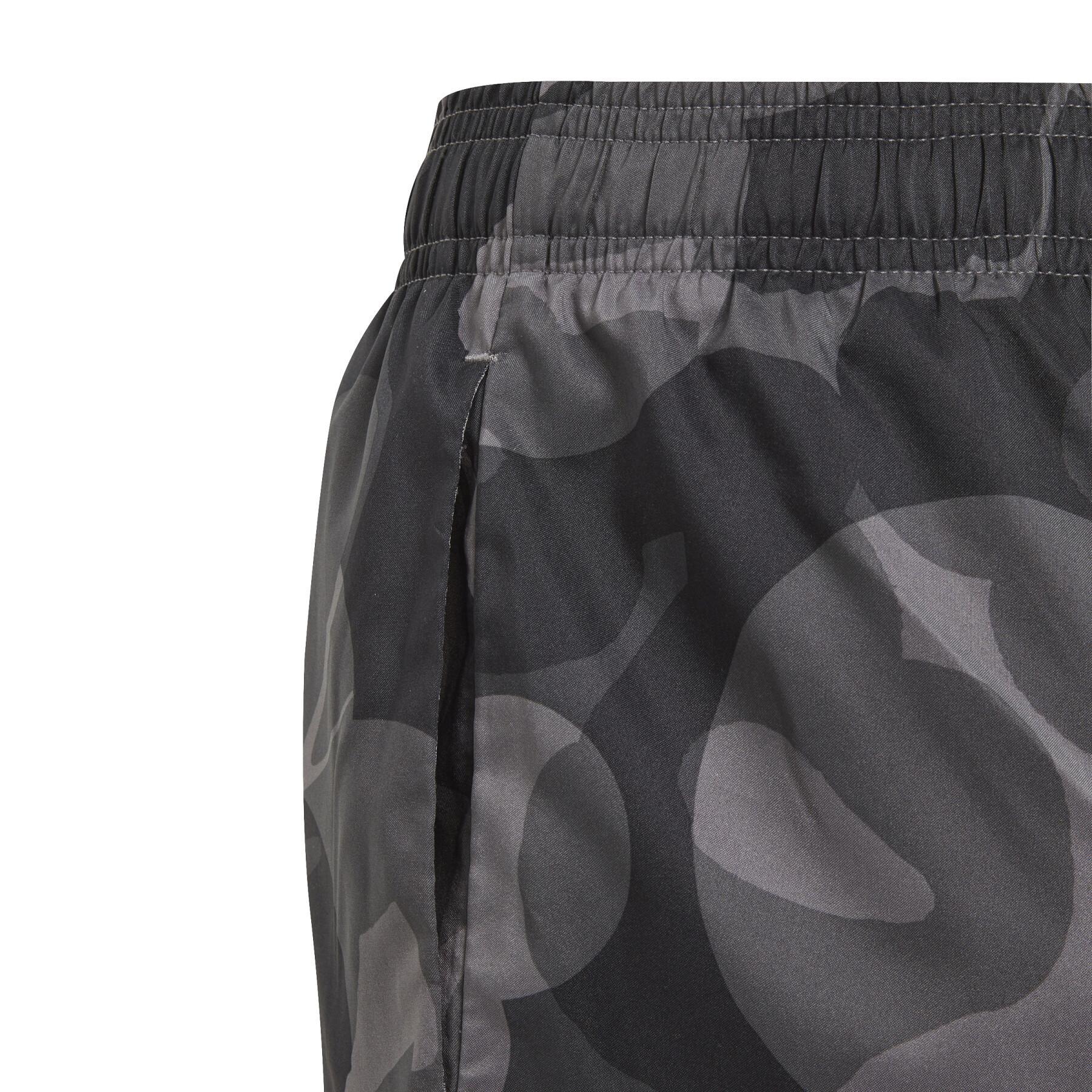 Girl's shorts adidas Essentials Aeroready Seasonal Print