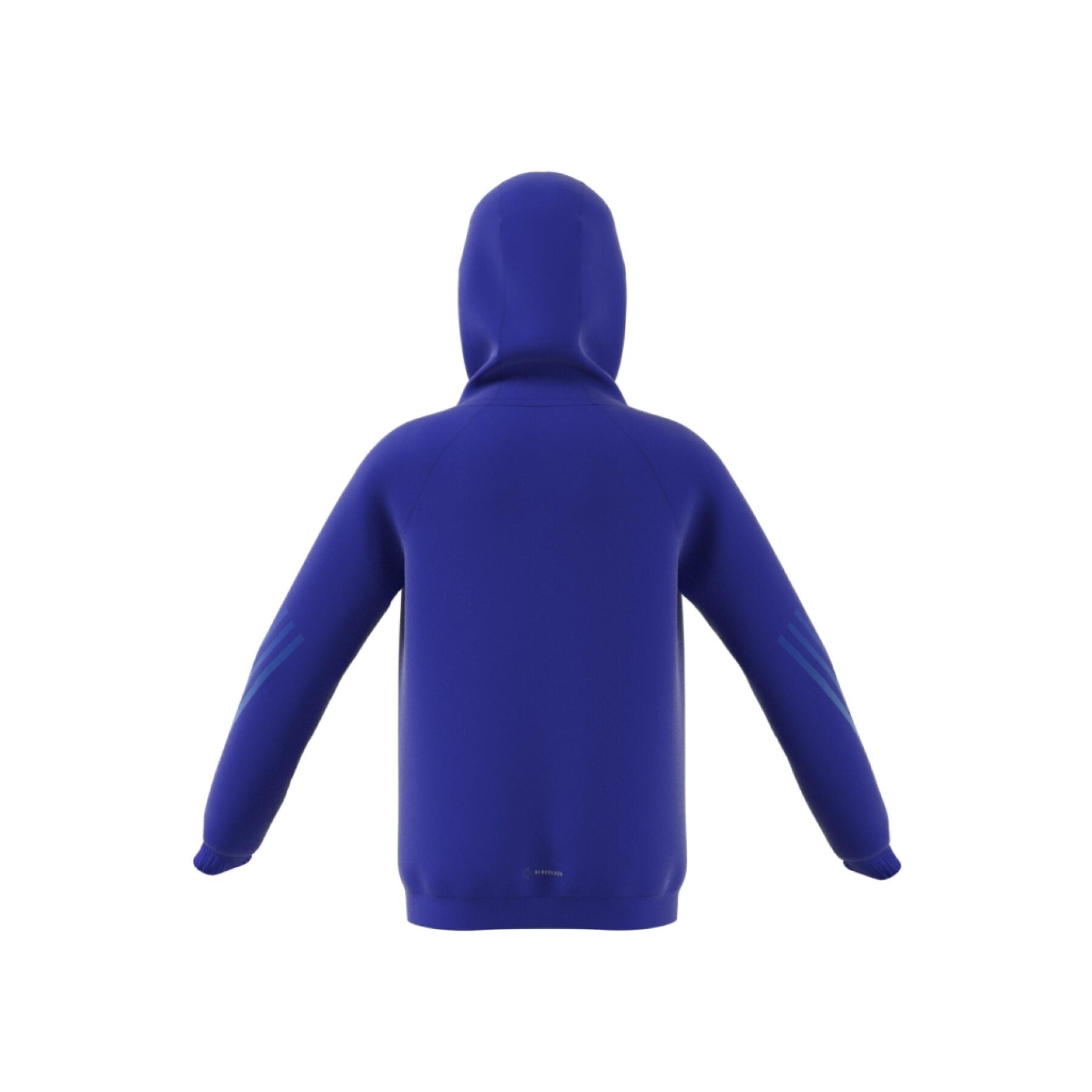 Children's hoodie adidas 3-Stripes Icons Aeroready