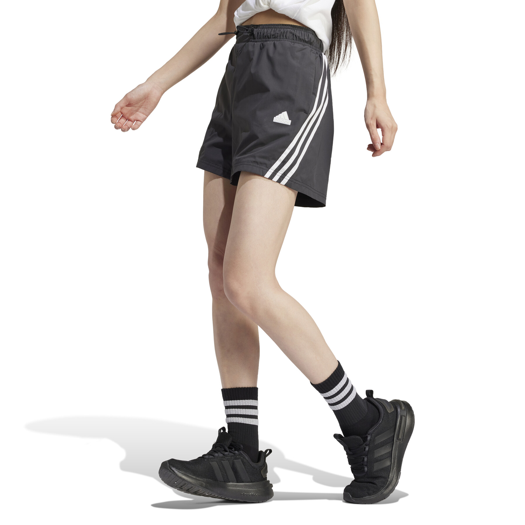 Women's woven shorts adidas Future Icons 3 Stripes