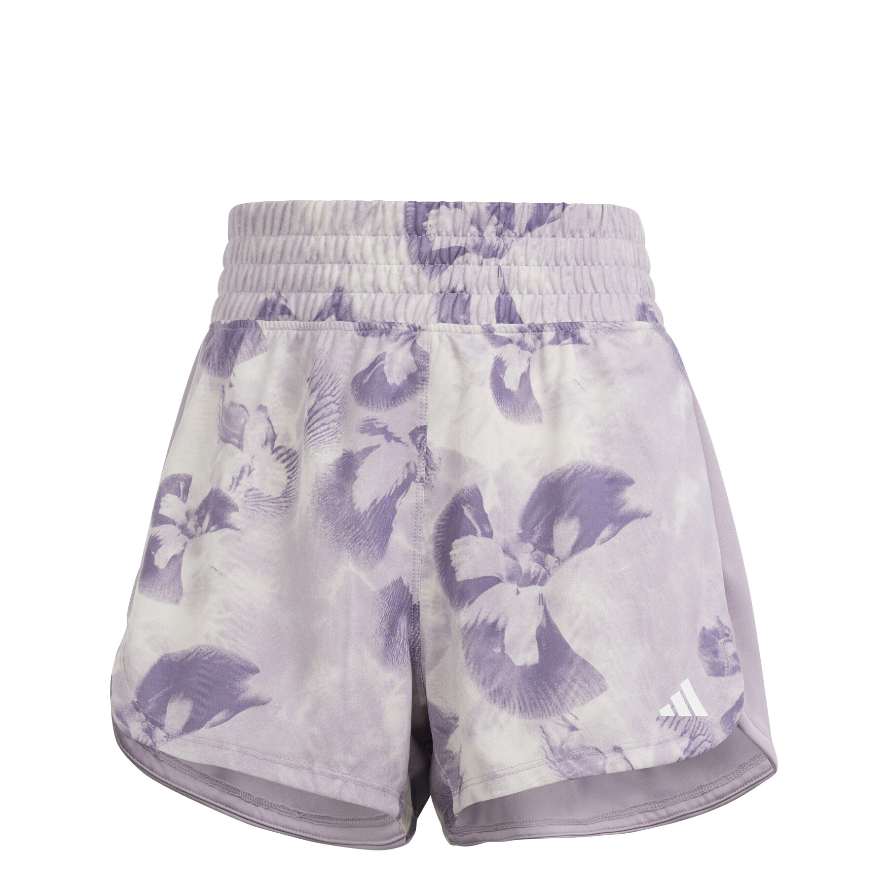 Women's knit shorts adidas Pacer Essentials Aop Flower Tie-Dye