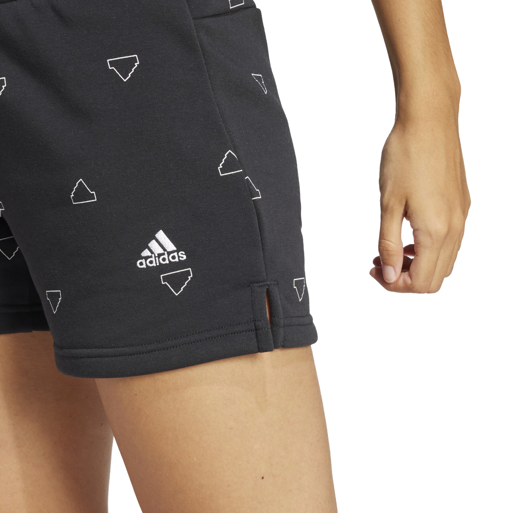 Women's shorts adidas Essentials Monogram Graphic Fleece