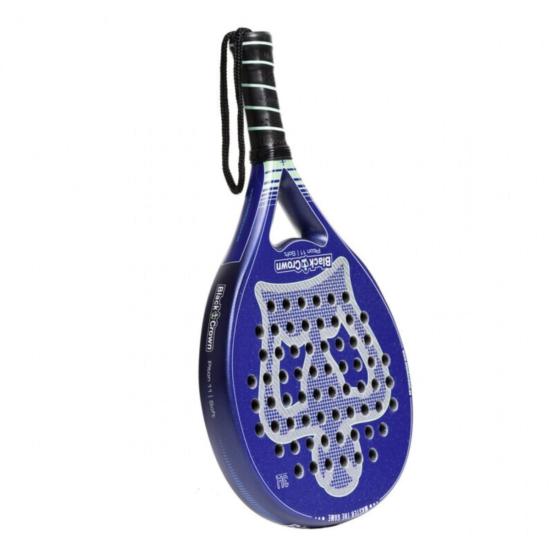 Racket from padel Black Crown Piton 11 Soft
