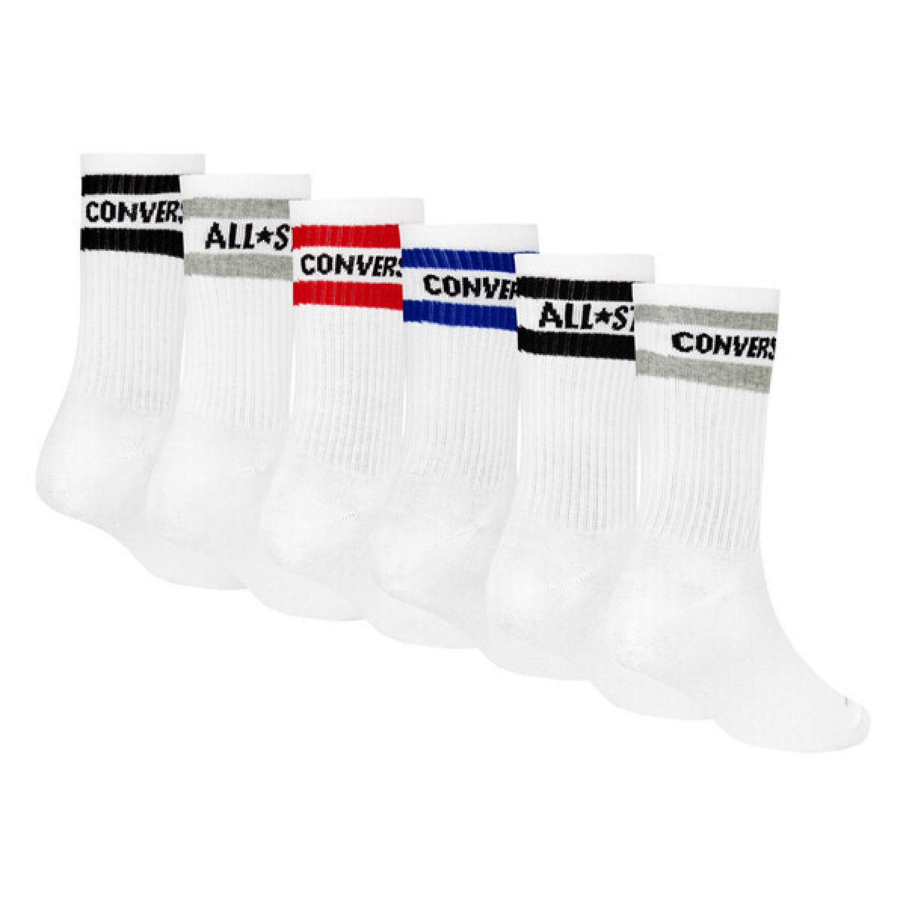 Pack of 6 children's socks Converse Basic