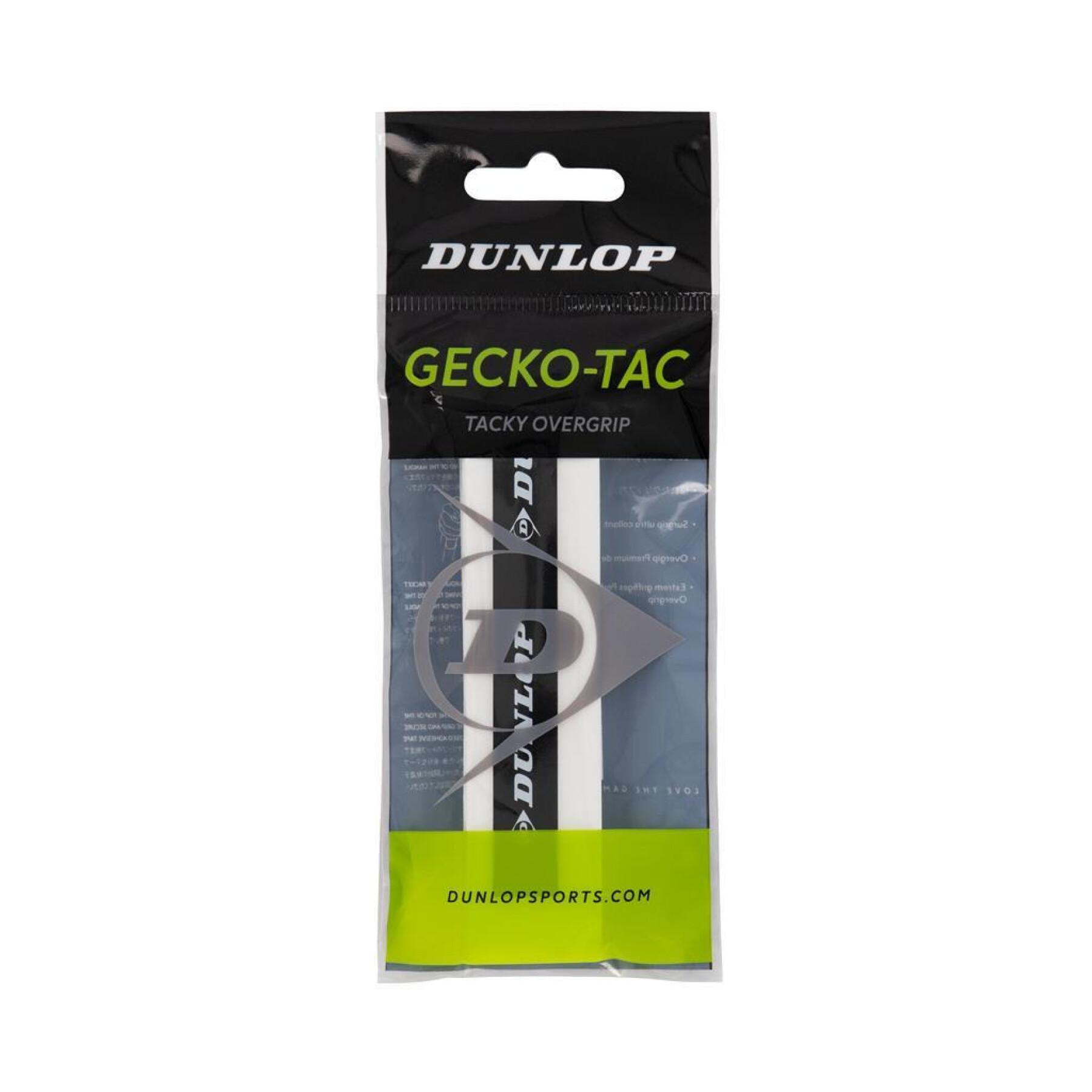 Set of 50 tennis grips Dunlop Gecko-Tac