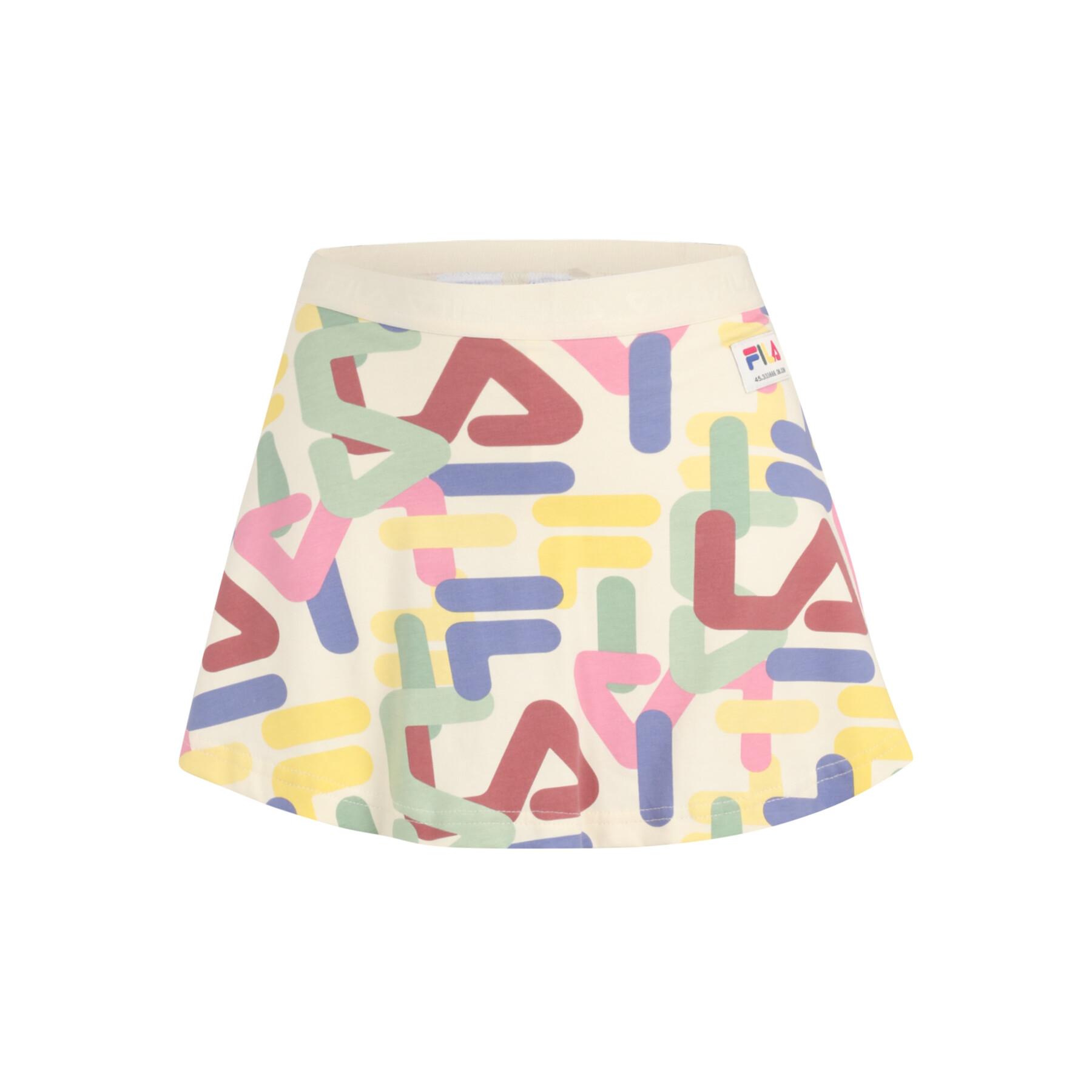 Girl's skirt-short Fila Tuchenbach AOP