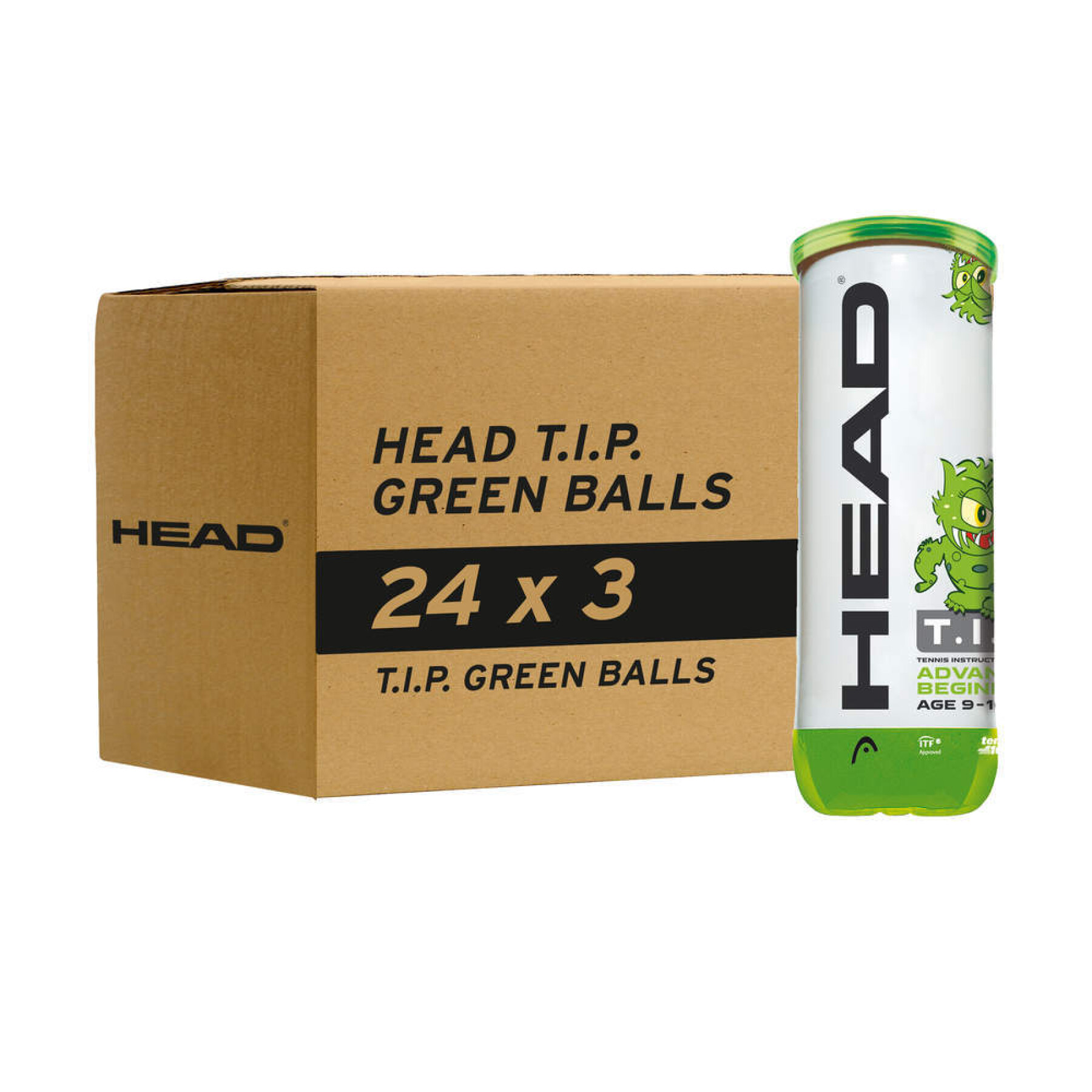 Tennis balls Head T.i.P (x3)