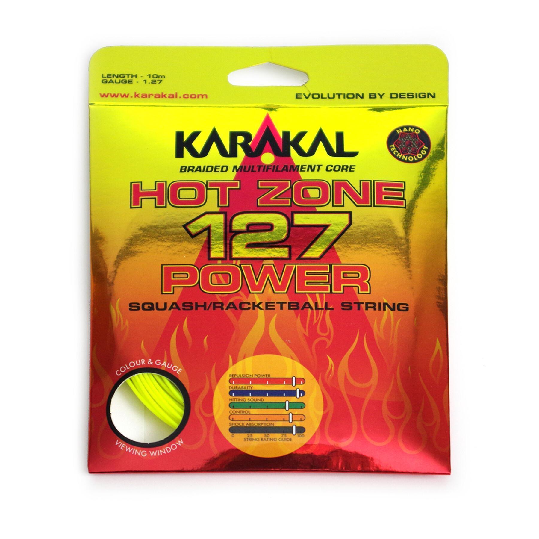 Squash strings Karakal Hot Zone 127 Power