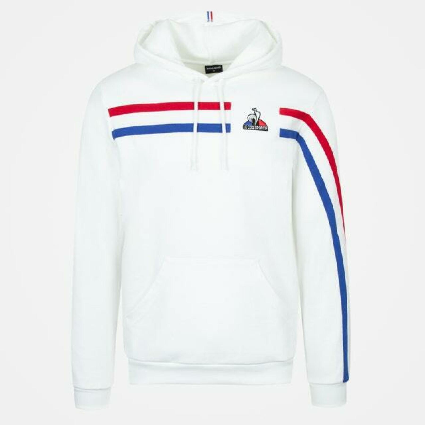 lede efter klinge gentage Hooded sweatshirt Le Coq Sportif Tricolore - Sweatshirts - Textile -  Badminton