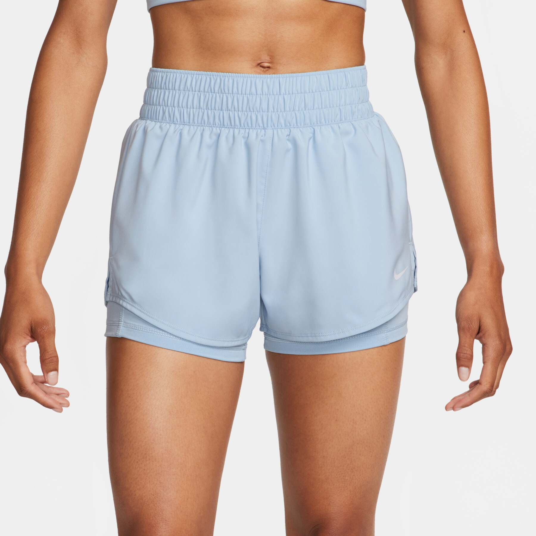 Women's 2-in-1 mid-low shorts Nike One Dri-FIT