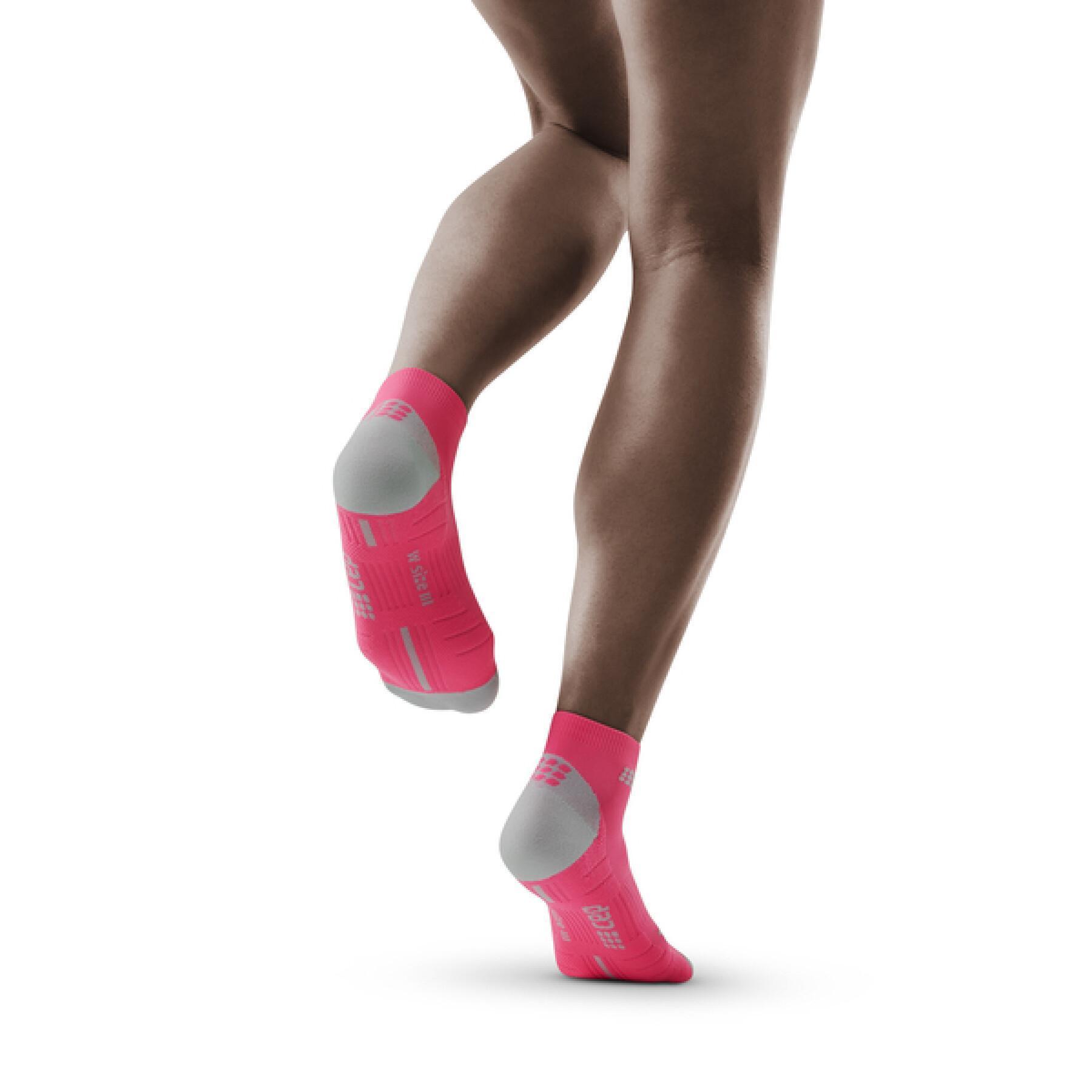 Women's short compression socks CEP Compression 3.0
