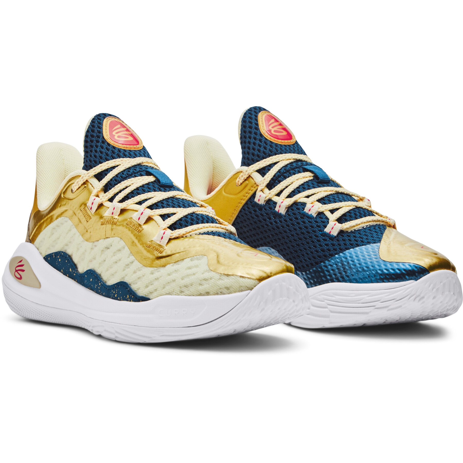Children's Indoor Shoes Under Armour Curry 11 Championship Mindset