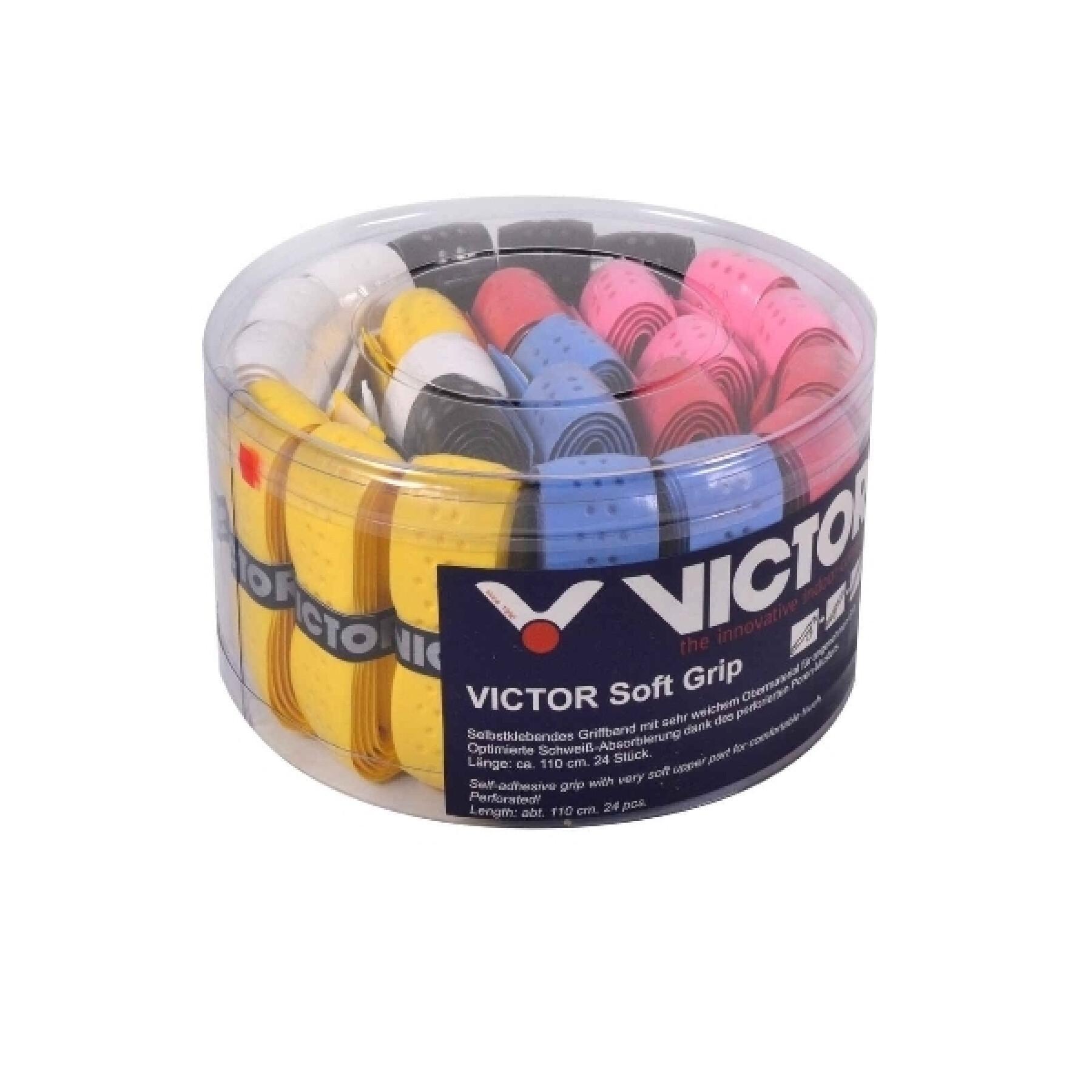 24 badminton grips Victor Soft