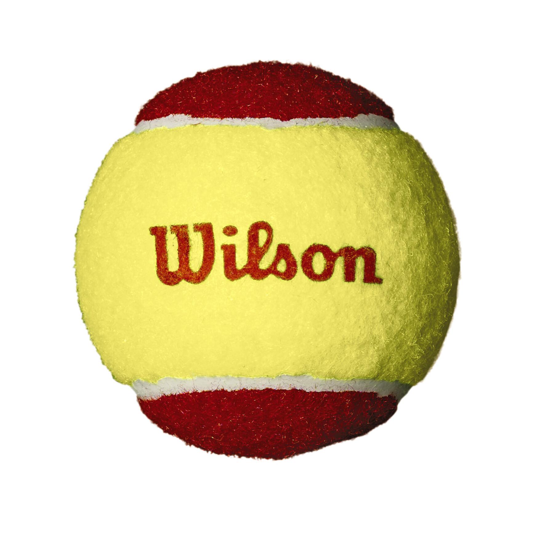 Lot of 12 tennis balls Wilson Starter