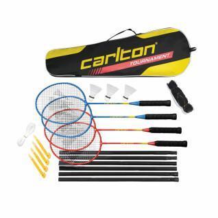Set of 4 rackets Carlton tournament