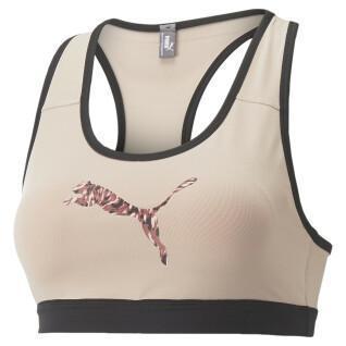 Women's bra Puma Mid Impact 4Keeps Graphic