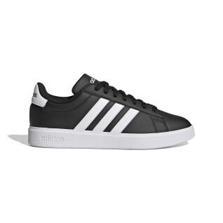 Comfortable large court sneakers adidas Cloudfoam