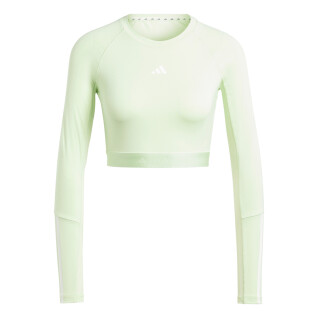 Women's crop long-sleeve jersey adidas Hyperglam
