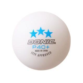Set of 120 table tennis balls Donic P40+*** (40 mm)