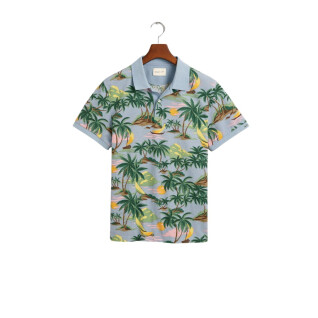 Printed polo shirt Gant Hawaii