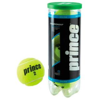 Tube of 3 tennis balls Prince Championship
