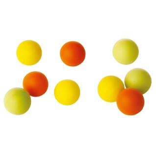 Set of 10 foam table tennis balls Tremblay