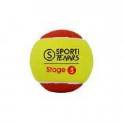 Bag of 3 stage 3 tennis balls Sporti