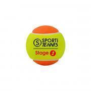 Bag of 3 stage 2 tennis balls Sporti