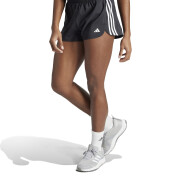 Women's medium training shorts adidas Pacer Pacer 3 Stripes Woven