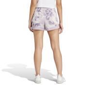 Women's knit shorts adidas Pacer Essentials Aop Flower Tie-Dye