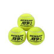 Set of 3 tennis balls Dunlop Atp Pressureless