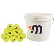 Bucket of 48 tennis balls Megaform