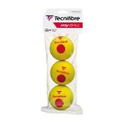 Set of 3 tennis balls for children Tecnifibre My ball