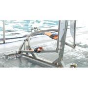 Elliptical trainer for stainless steel pool Waterflex Elly